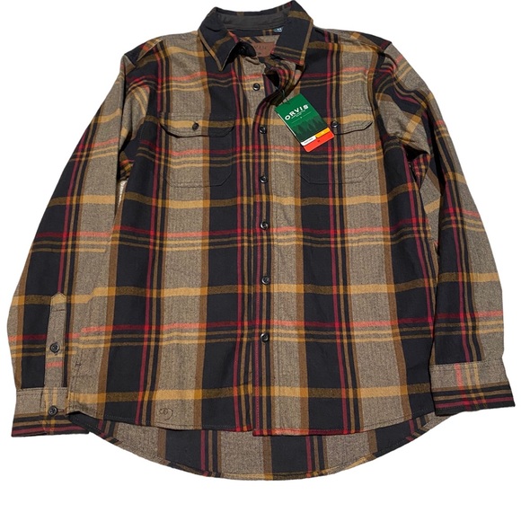 Orvis Other - ORVIS Heavy Weight Flannel Shirt